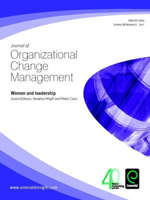 cover image of Journal of Organizational Change Management, Volume 20, Issue 2
